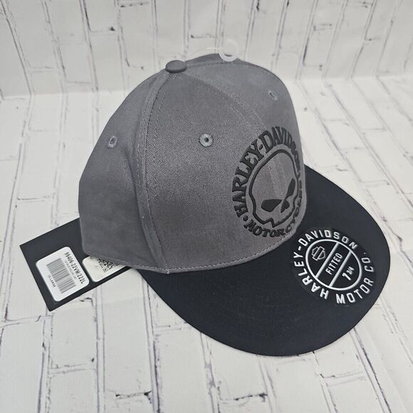 HARLEY DAVIDSON Willie G Skull Fitted Hat 99406-22VM/222L Size 7¾ / 3X-Large New - Picture 11 of 11
